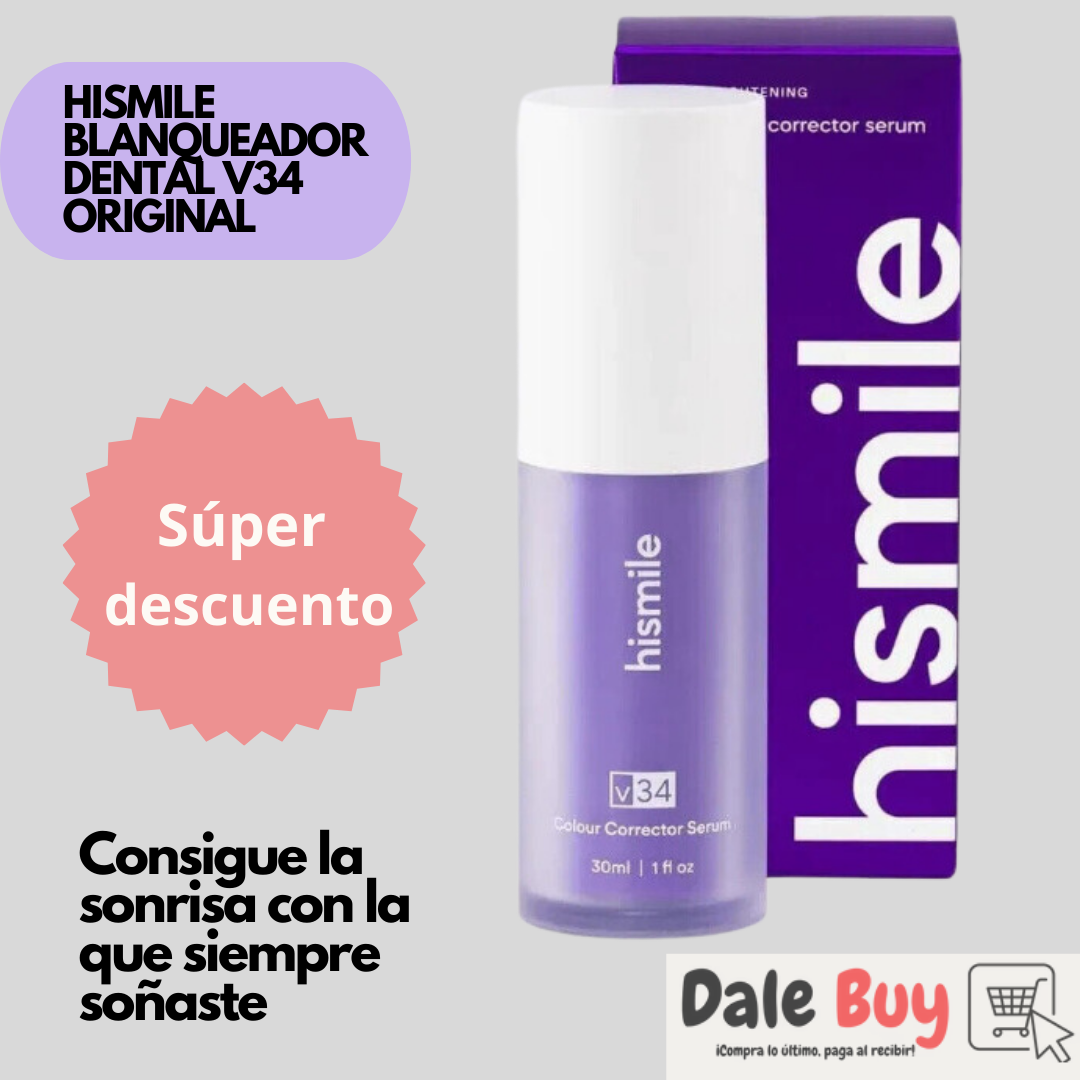 HISMILE BLANQUEADOR DENTAL V34 ORIGINAL