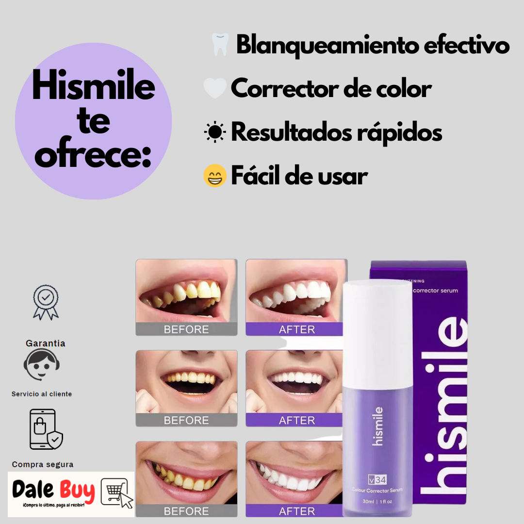 HISMILE BLANQUEADOR DENTAL V34 ORIGINAL