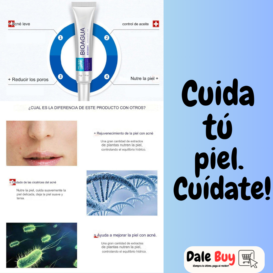 COMBO ANTI ACNE BIOAQUA 4 PRODUCTOS